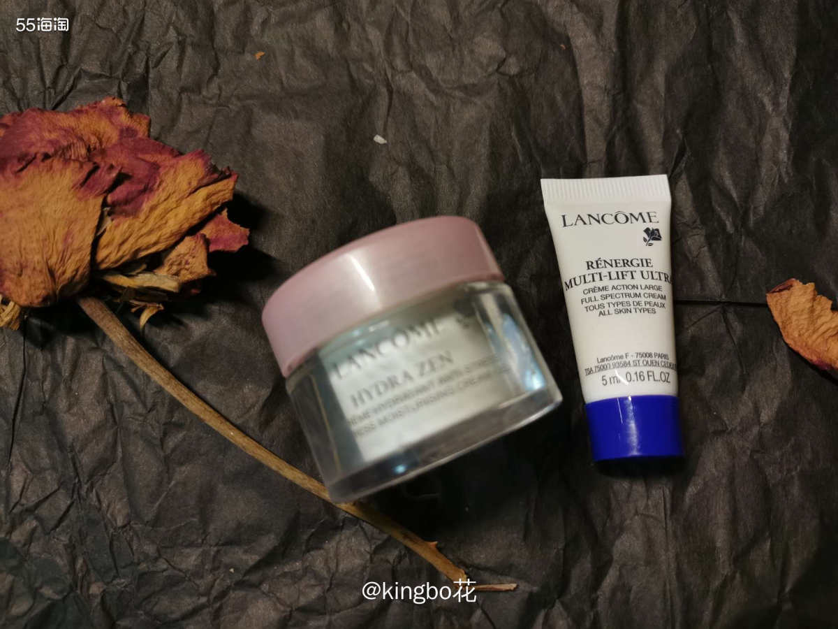 🔴红榜：兰蔻水缘分霜，果冻质地，主打补水保湿，适合混油皮 