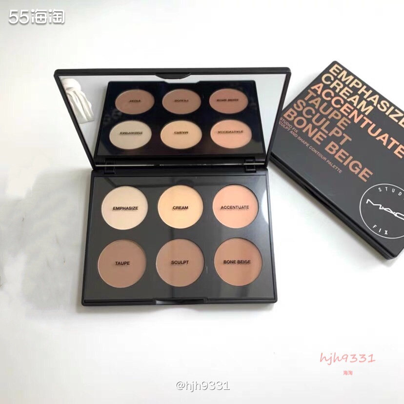 ✨MAC 魅可六色修容盘，是一款多用途的专业美妆修容盘，是打