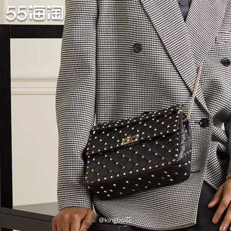 🔴华伦天奴 Rockstud柳钉链条包，经典柳钉款，bli
