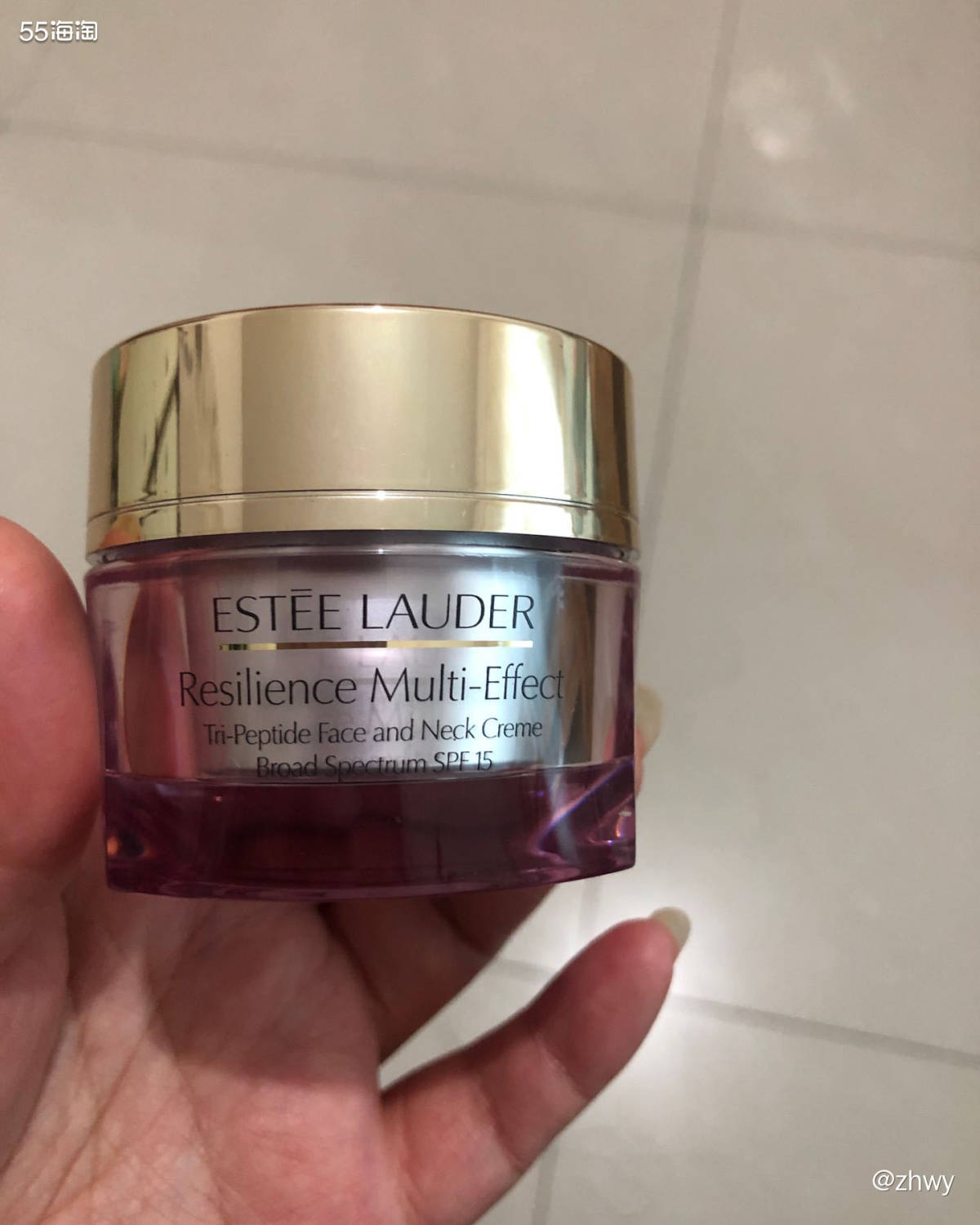 多肽面霜海淘现货雅诗兰黛弹力多肽紧致面颈霜晚霜30ml 无盒