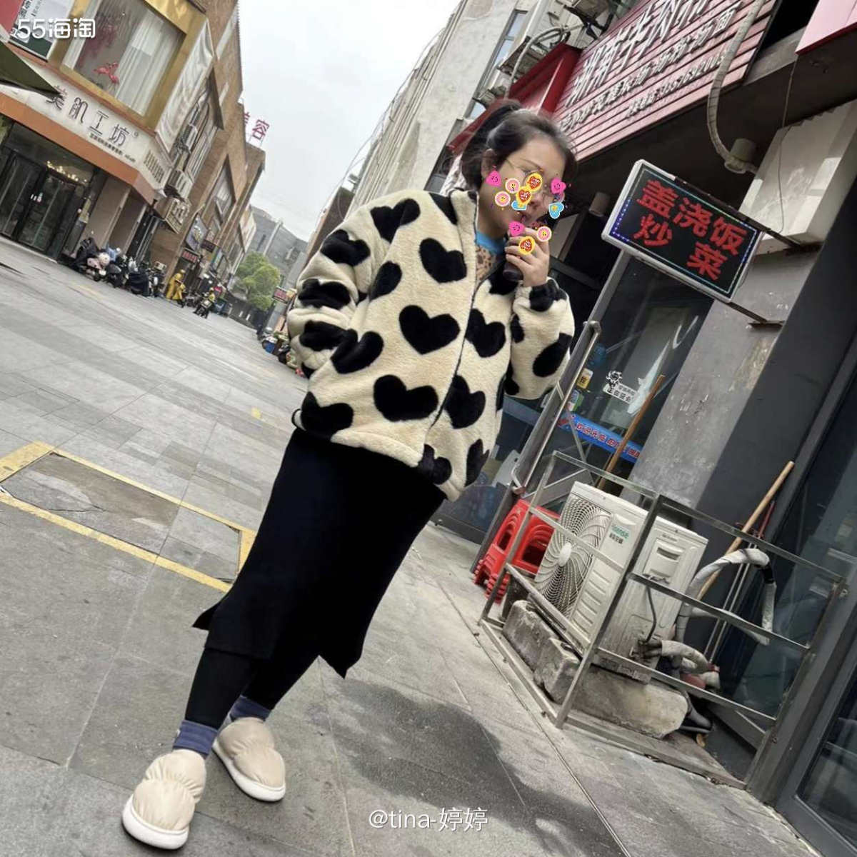 最近我这边降温今天只有8度而且风巨大😂出去吃早餐的功夫让直