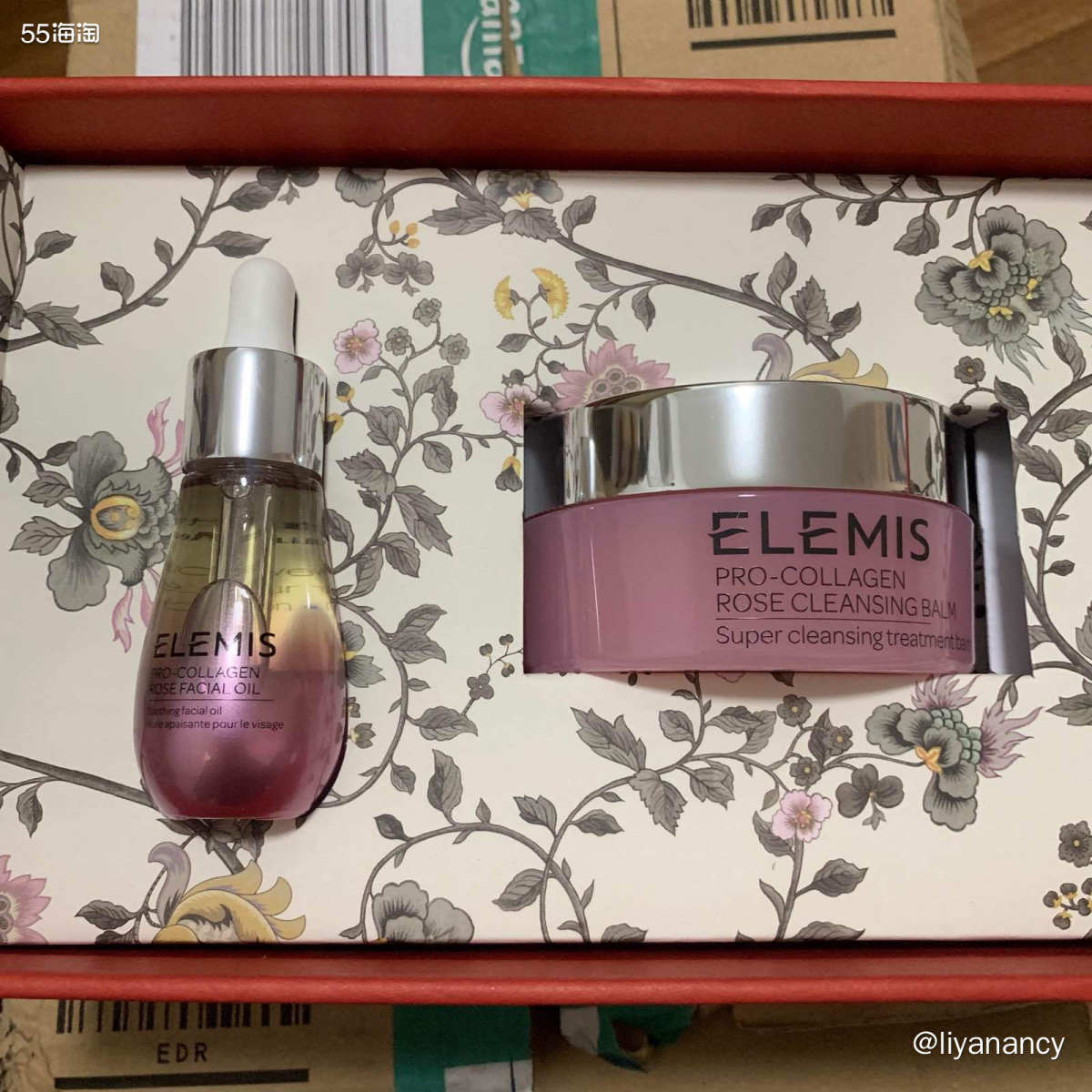 ✨这个elemis玫瑰套装是黑五的时候在亚马逊海外购买的，而