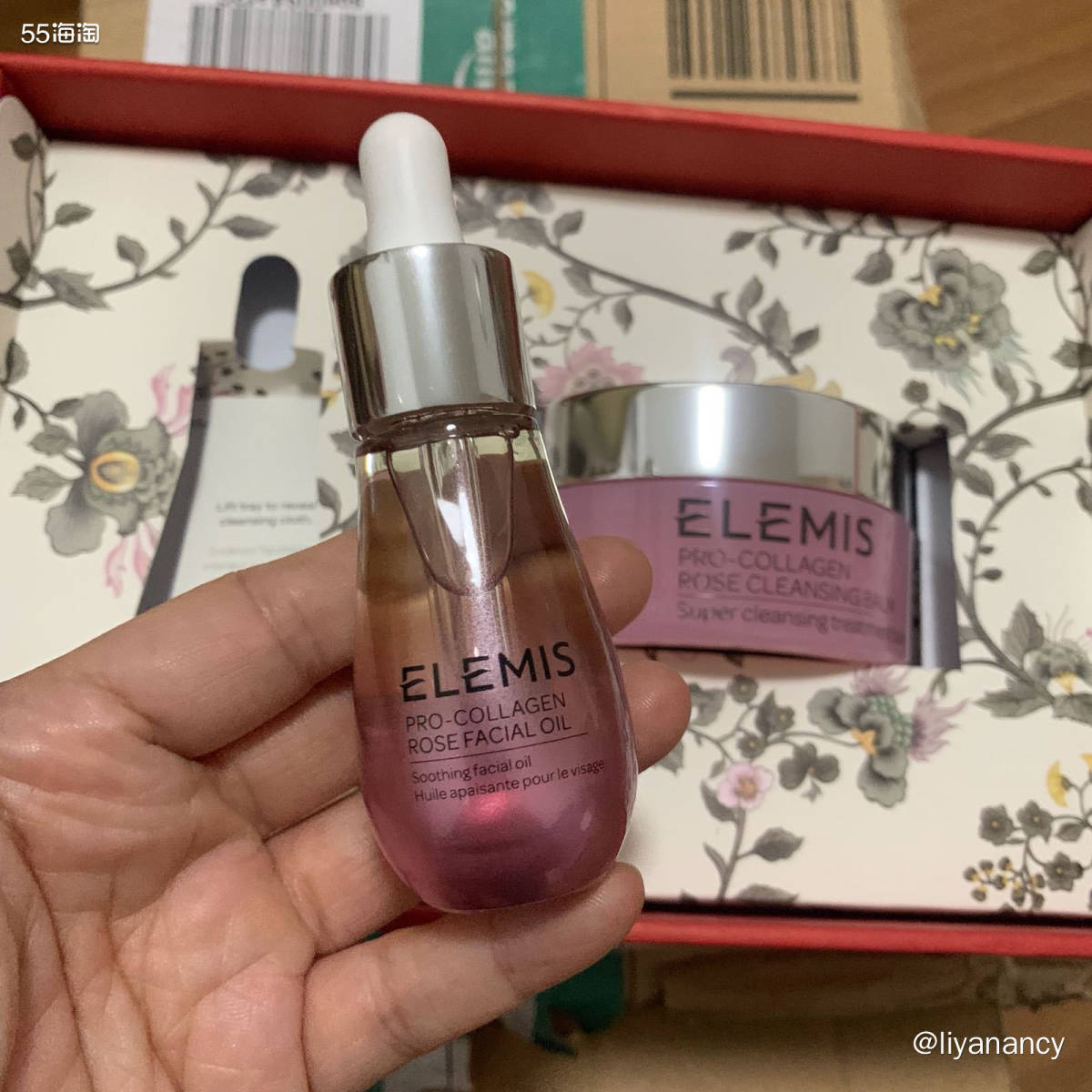 ✨这个elemis玫瑰套装是黑五的时候在亚马逊海外购买的，而