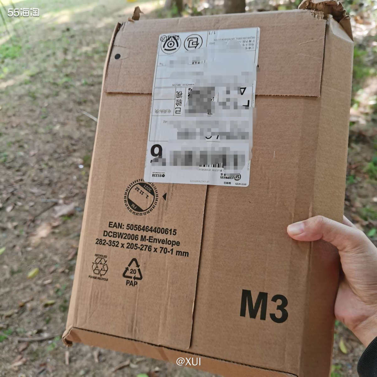 这个包裹的运送速度有点超出了我的预料之外，是我最晚买的亚马逊