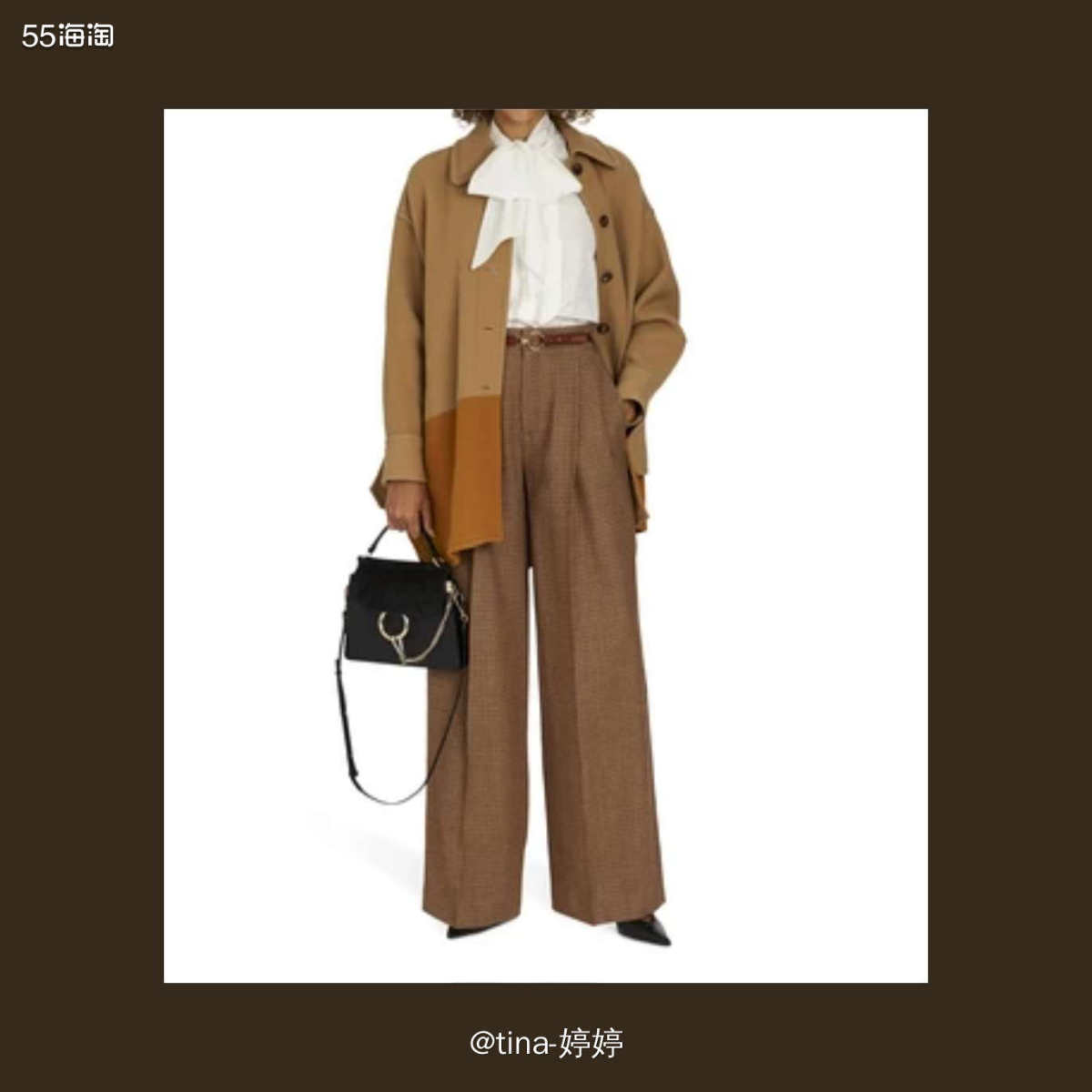Chloe Faye系列的设计灵感来自于70年代的时尚，磨砂