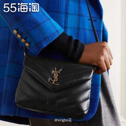 🔴YSL loulou绗缝单肩包，标志性YSL logo搭