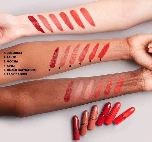 💄💄💄很喜欢MAC口红的头造型 圆润 低调 整齐排列 