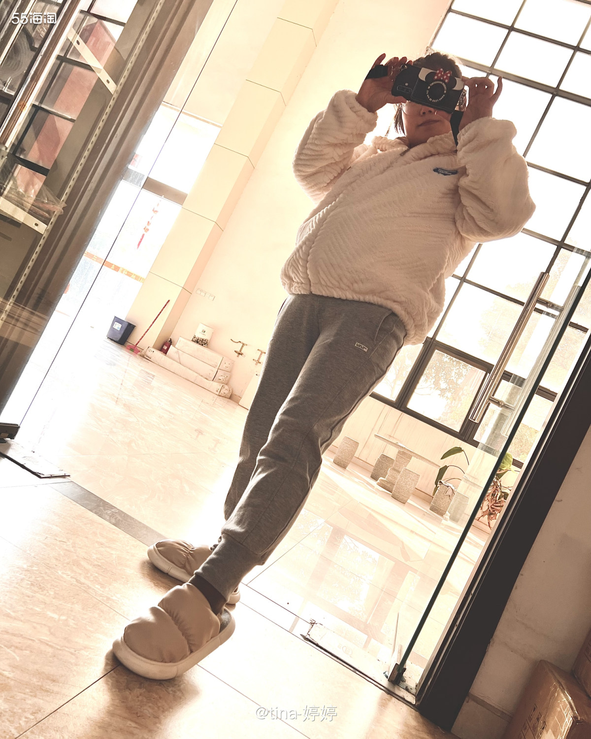 30周的孕妈妈出门晒太阳啦😜😜😜今天天气真的很好早上七