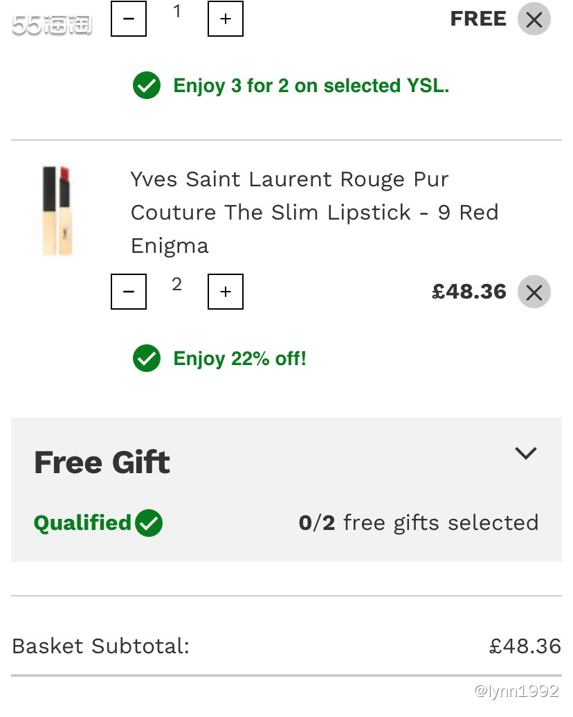 ✨Lookfantastic在全球很多个站点，美国站、英国站