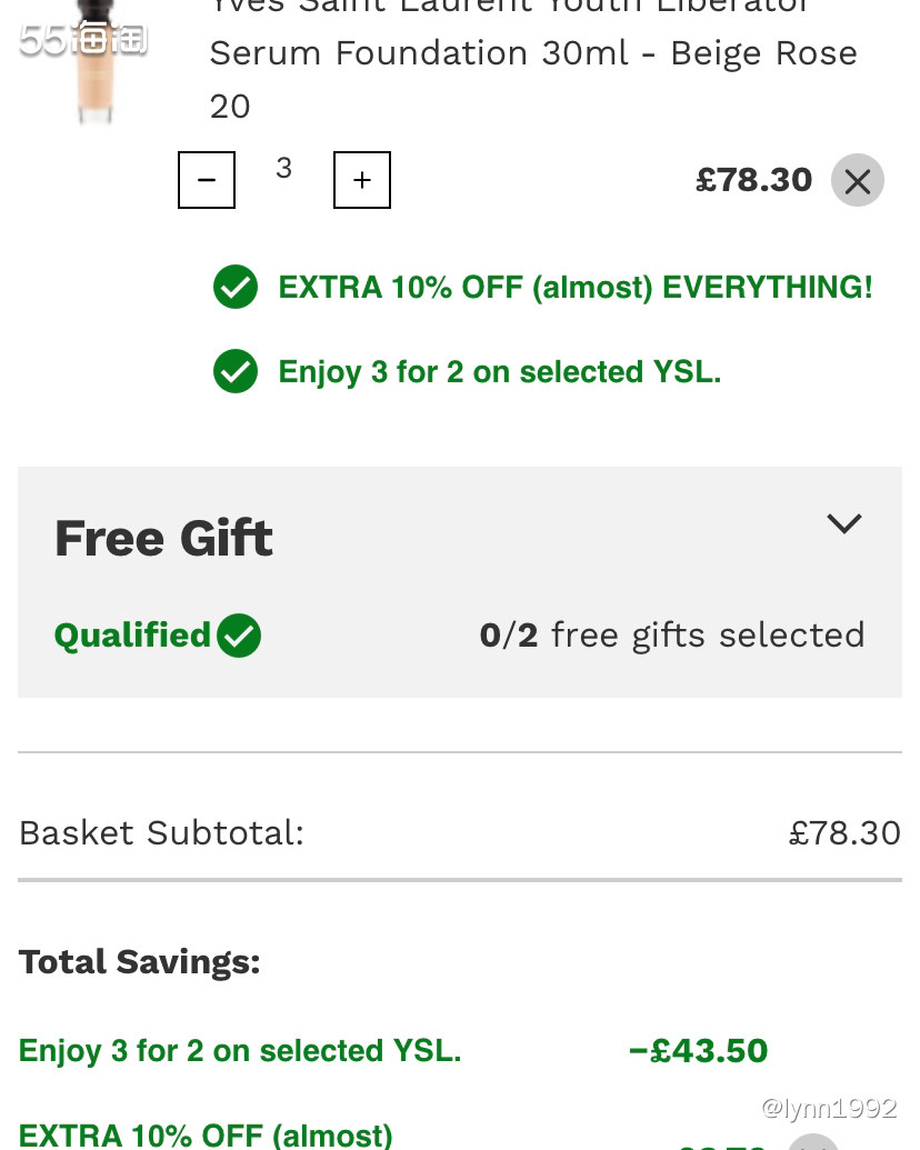 ✨Lookfantastic在全球很多个站点，美国站、英国站