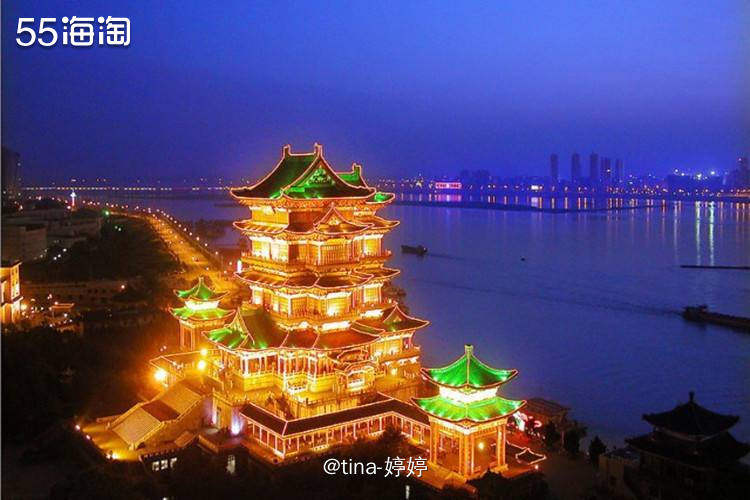 我家乡的最美风景~蜚声华夏,位居江南三大名楼之首,而被韩**