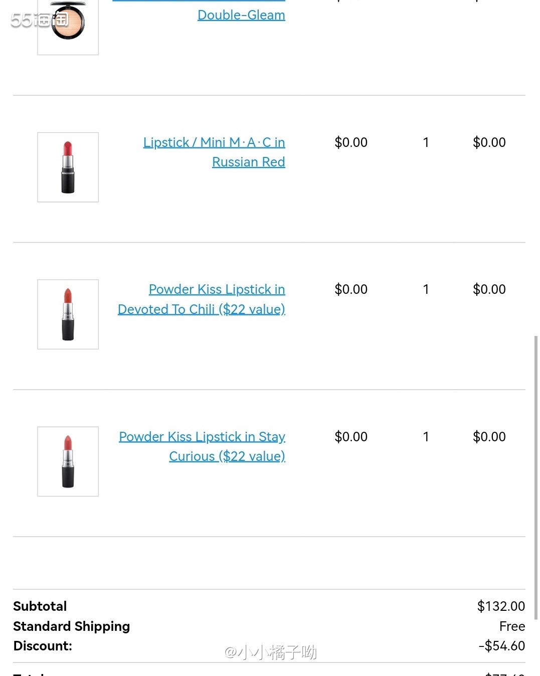💄虽然之前内心暗暗下决心，一定不买口红了，但是黑五还是没忍