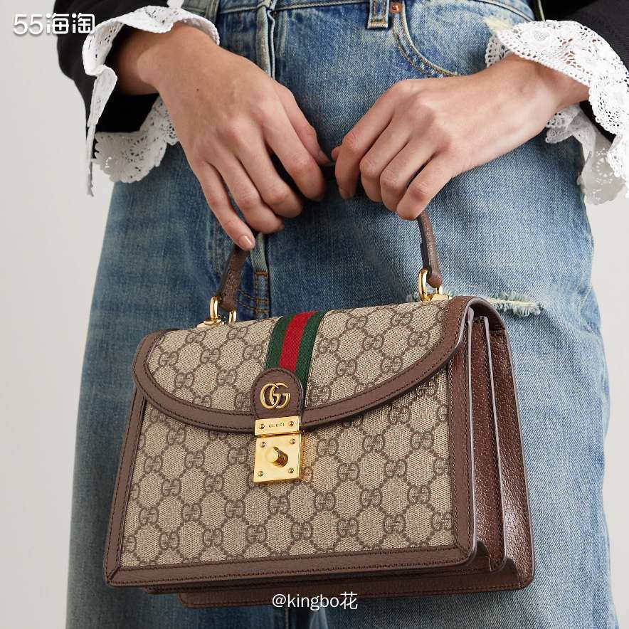 🔴GUCCI Ophidia 手提包，方正有型，包型立挺，