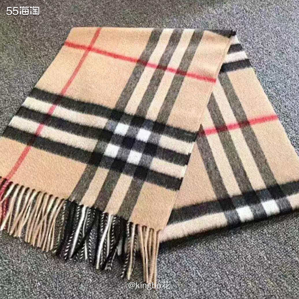 🔴Burberry 经典格纹围巾，百年传承经典不灭，冬日单