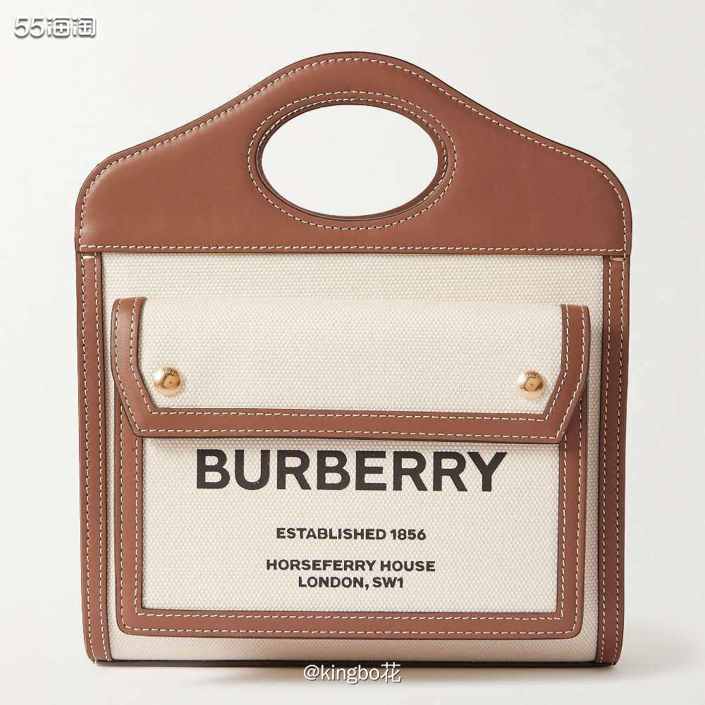 🔴Burberry pocket手提包，超级火爆，容量够大