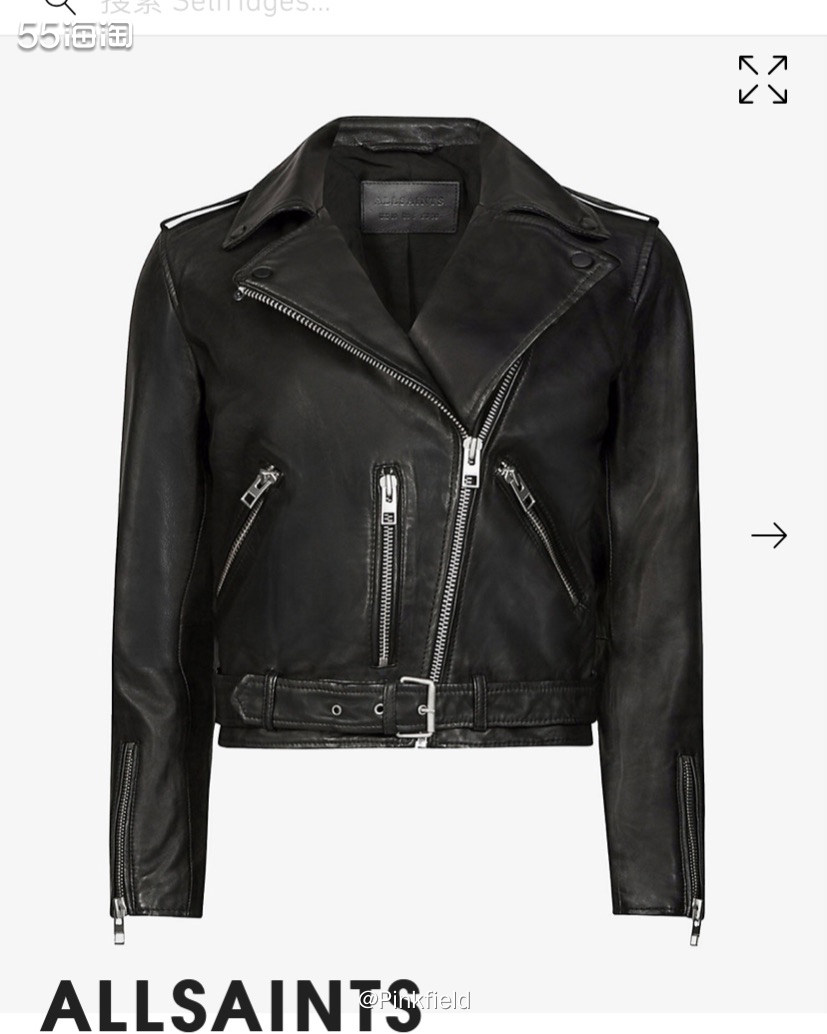 🏍️种草Allsaints 皮衣很久了，今年618在天猫买