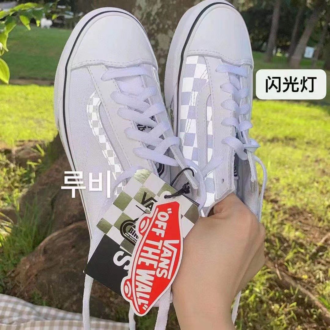 Vans 限量款不对称反光棋盘格  折扣直邮｜💰255包邮