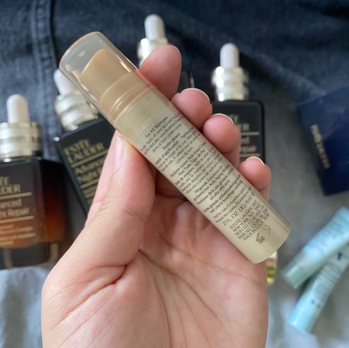 〰️ 雅诗兰黛家的明星产品中有一款还不错的多效智妍系列乳液，