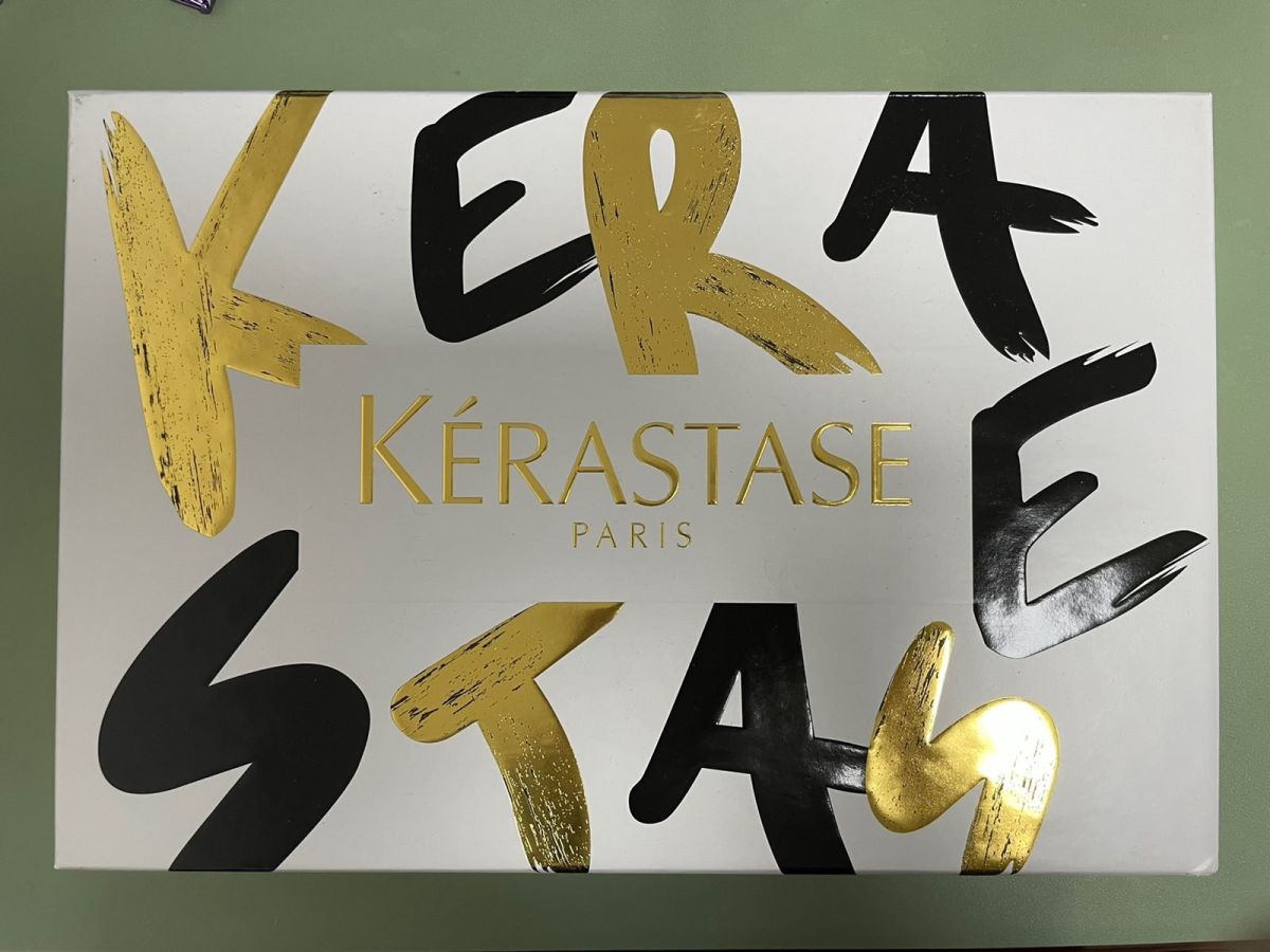 ✨✨双十一的时候在🍑宝官网买了卡诗的棋盘格精油和双重洗发水