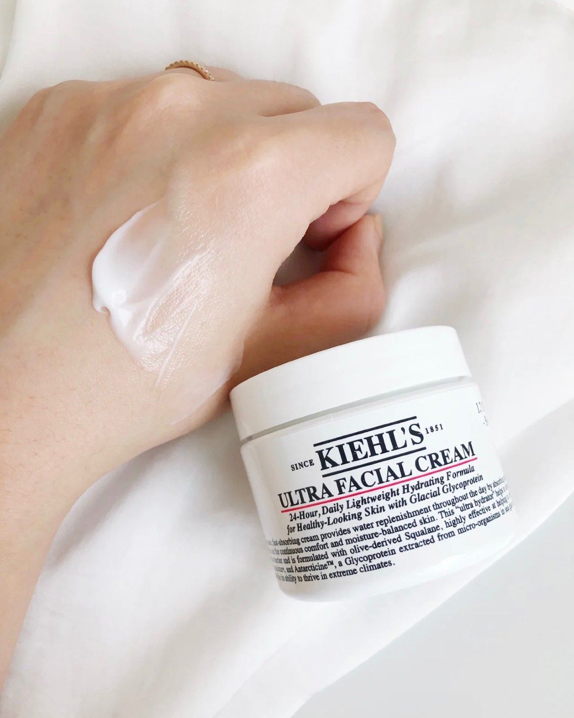 用运通卡去LF购买科颜氏高保湿面霜，秋冬补水保湿能力杠杠的 