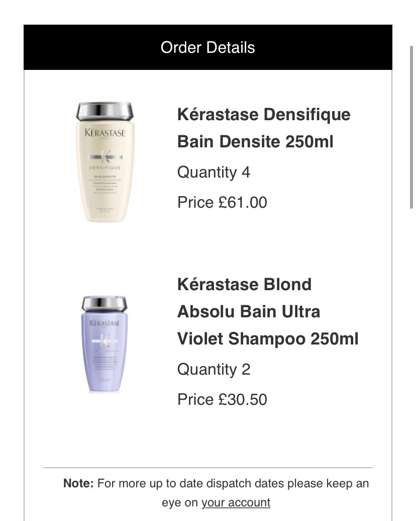 🌹秃秃女孩也是没办法，真的是很爱卡诗，lf自从不能直邮了之