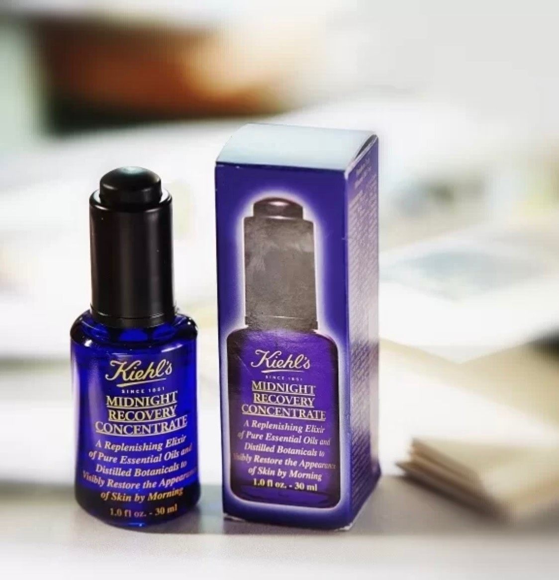 熬夜神器科颜氏夜间修护精华，用运通卡去LF购买  🎈前段时