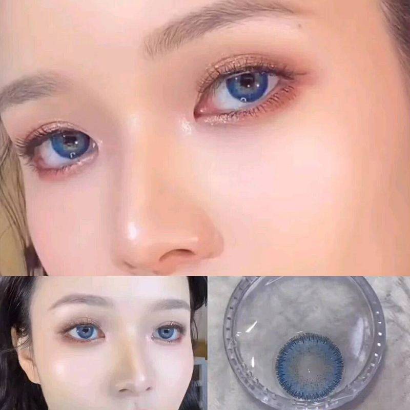美瞳是紧密贴合在我们眼球表面的，所以在日常选购美瞳的时候，一