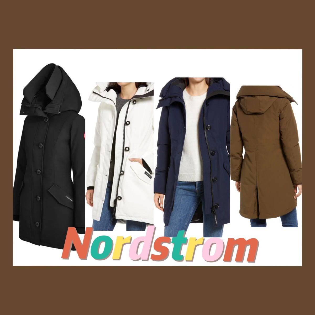Nordstrom 下单女款canada goose➕168美中奢侈品线,美妆护肤海淘攻略