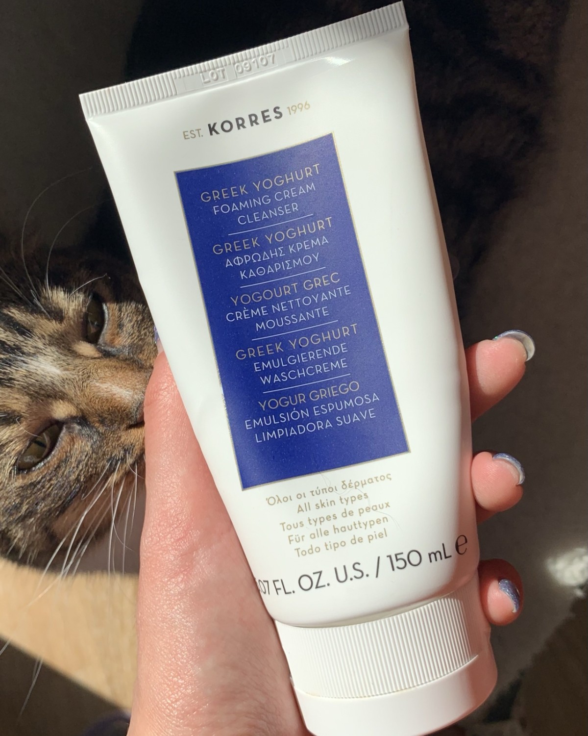 Korres最著名的除了面膜，就是它家的酸奶洁面了 ✨这款轻