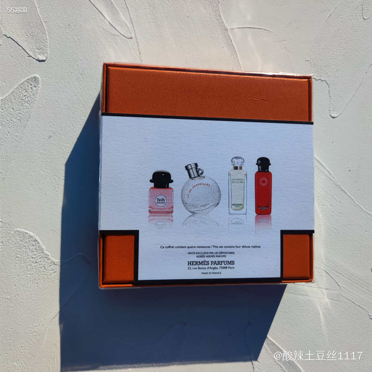 爱马仕我可能买得起就是他家香水。 老天爷请怜悯我，让我买得起