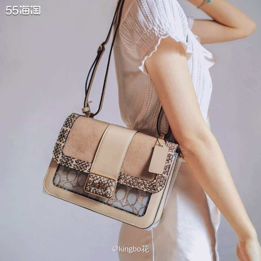 🔴蔻驰alie单肩包，梅西六折叠加七折，期待2022年可以