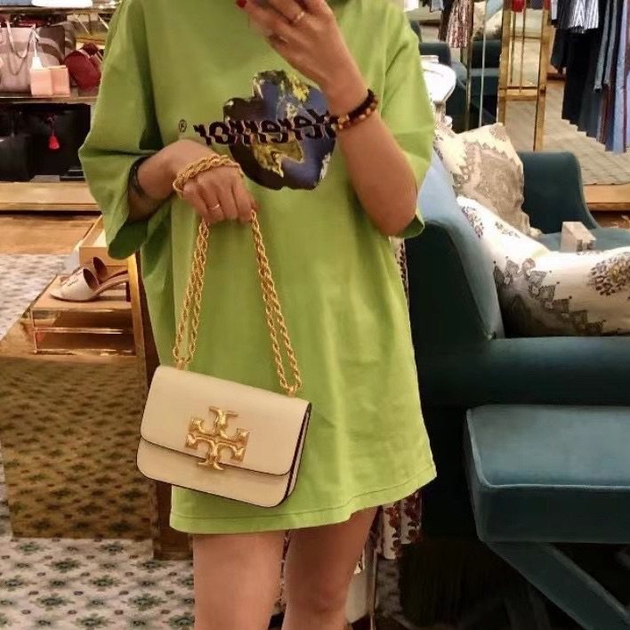国内现货清仓TB Eleanor中号box 奶白色  Cel