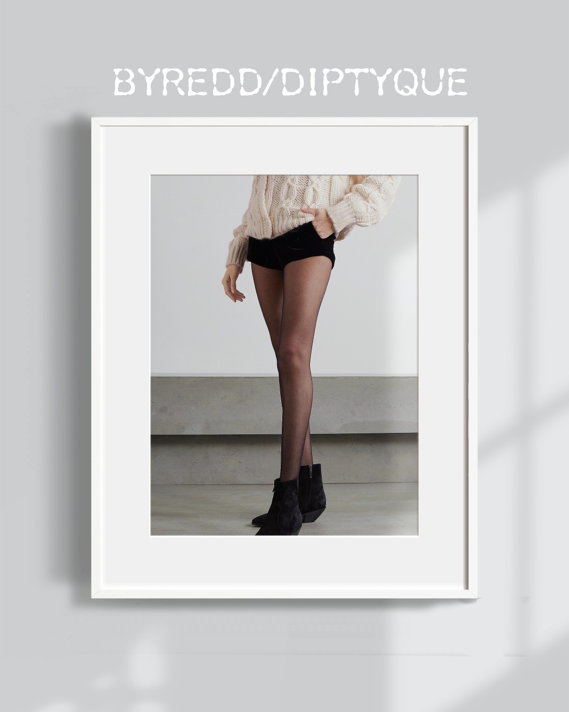 SAINT LAURENT 绞花针织羊毛混纺连帽开襟衫  S