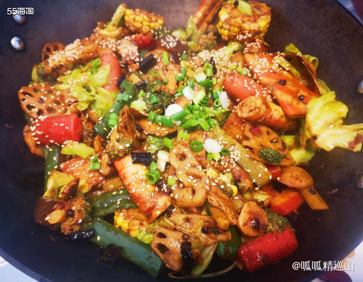 ❤️前几天在家鼓捣各种好吃的大餐，还剩了不少食物的边角料。因