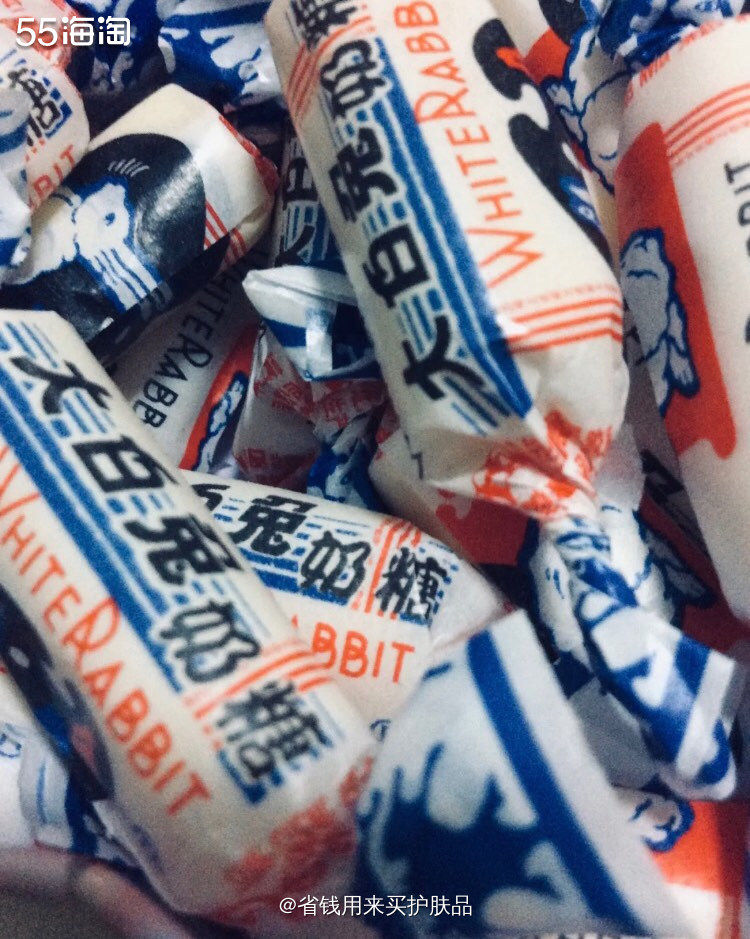 童年最爱吃奶糖🍬大白兔🐰奶糖  小时候最爱过年，不但可以