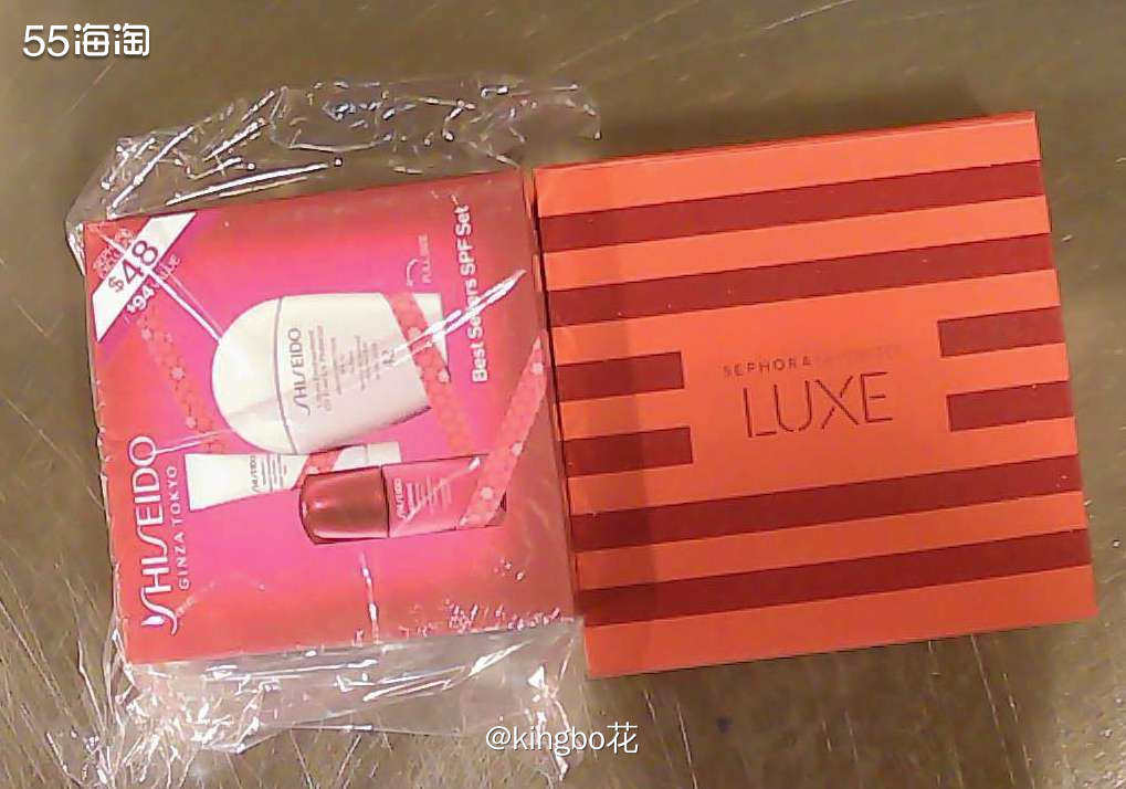 🔴丝芙兰luxe盒子和资生堂套装开箱，20刀的luxe盒子