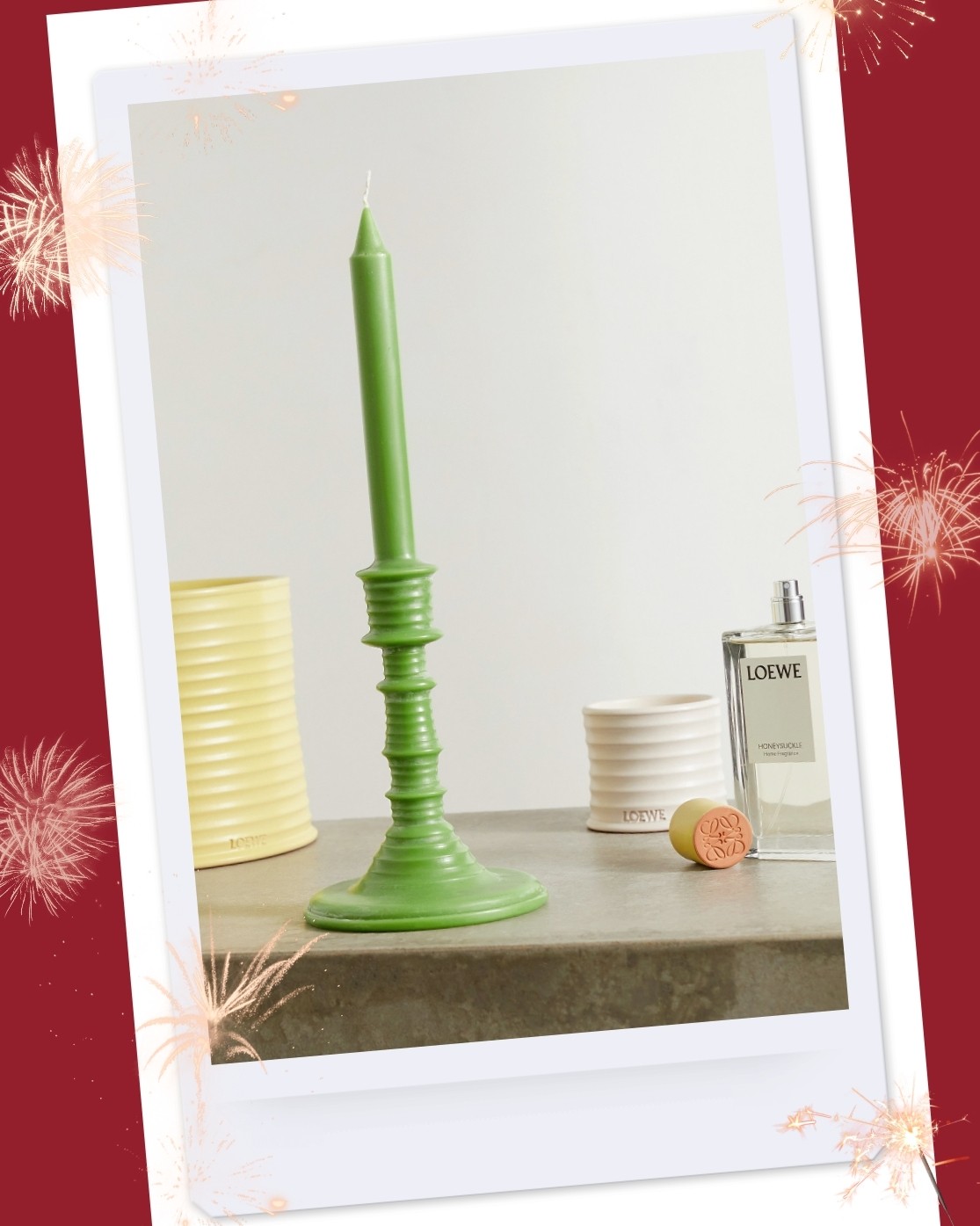 LOEWE HOME SCENTS  LOEWE 这款烛台造