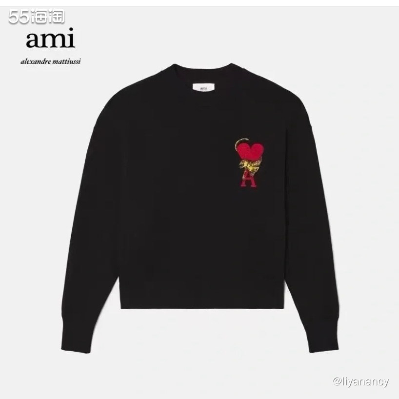 ✨ami是时尚小众轻奢牌子，可能你没有听说过这个牌子，但是你