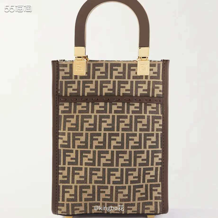 🔴FENDI Sunshine迷你手提包，经典的logo自