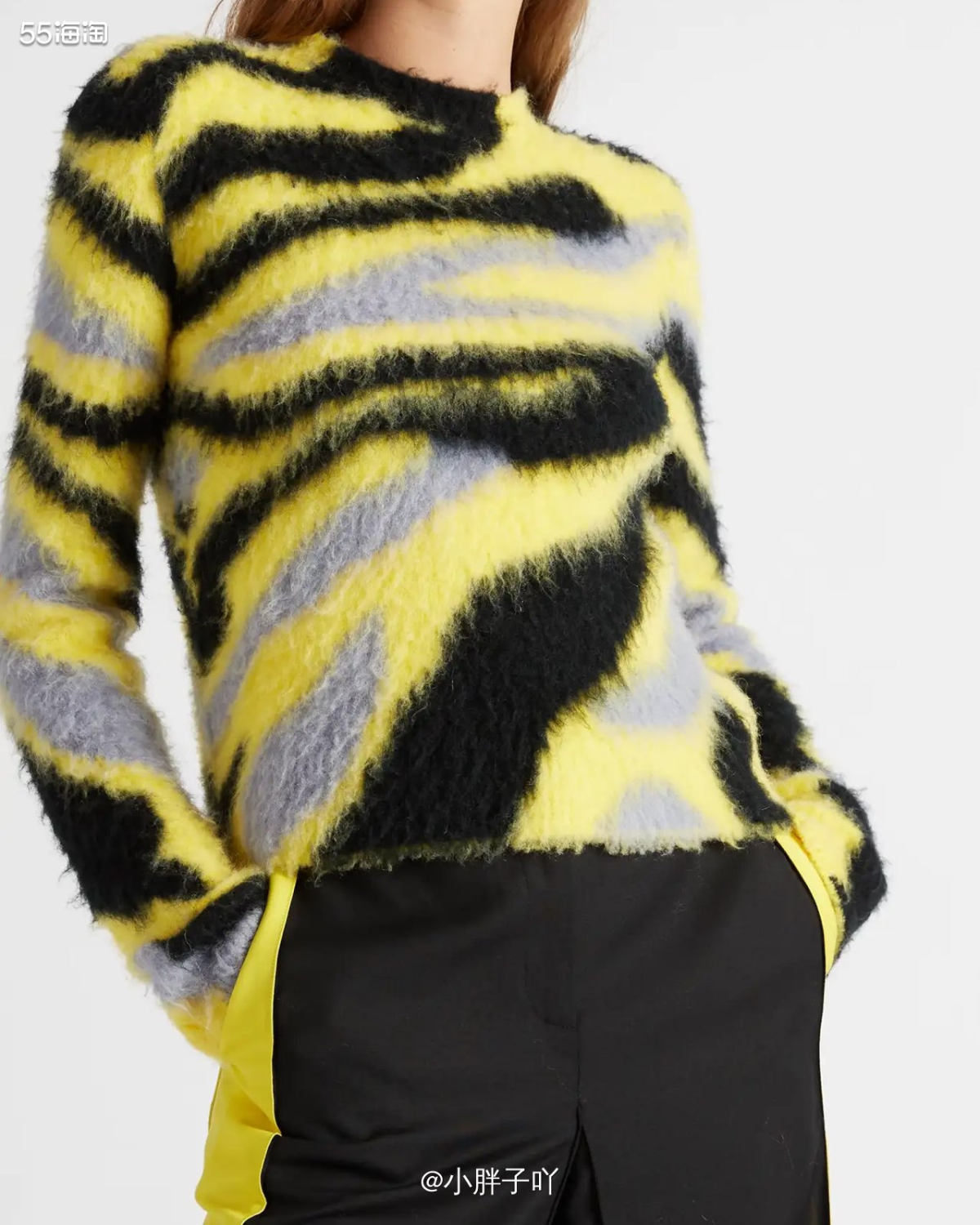 🔹种草产品：Loewe的毛衣 🔹细节与养护 * 黄色、灰