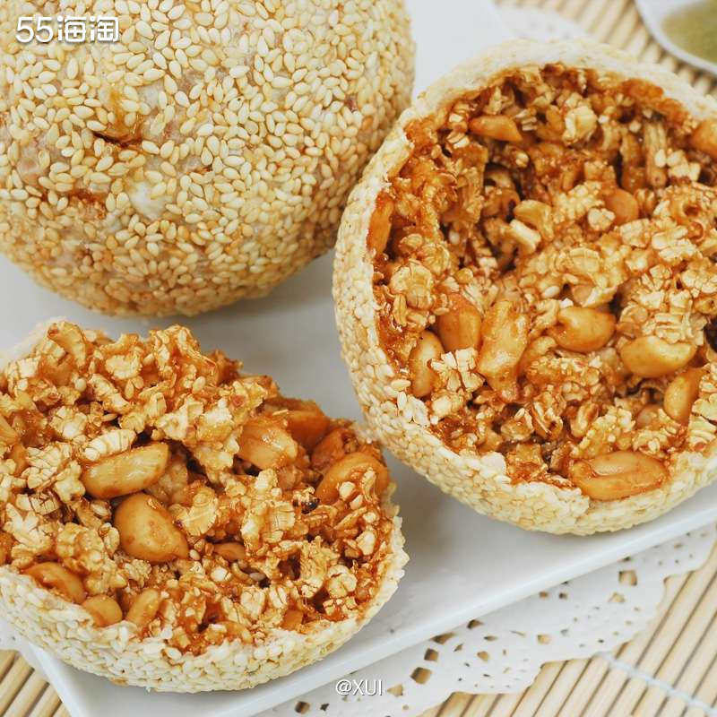 煎堆算是广东地区一个非常传统的过年小吃，近几年因为饮食习惯改