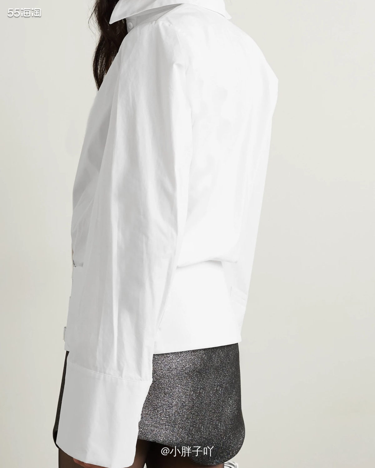 🔹种草产品： The Attico的Delia 纯棉府绸围