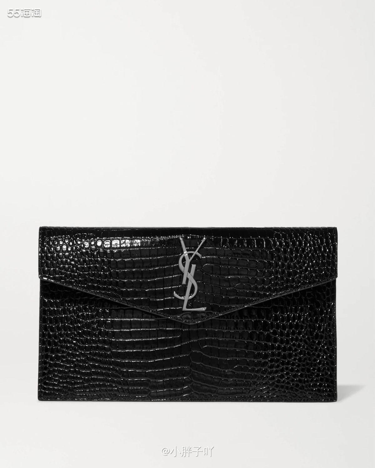 🔹种草产品：YSL的Uptown 仿鳄**纹漆皮小袋 🔹