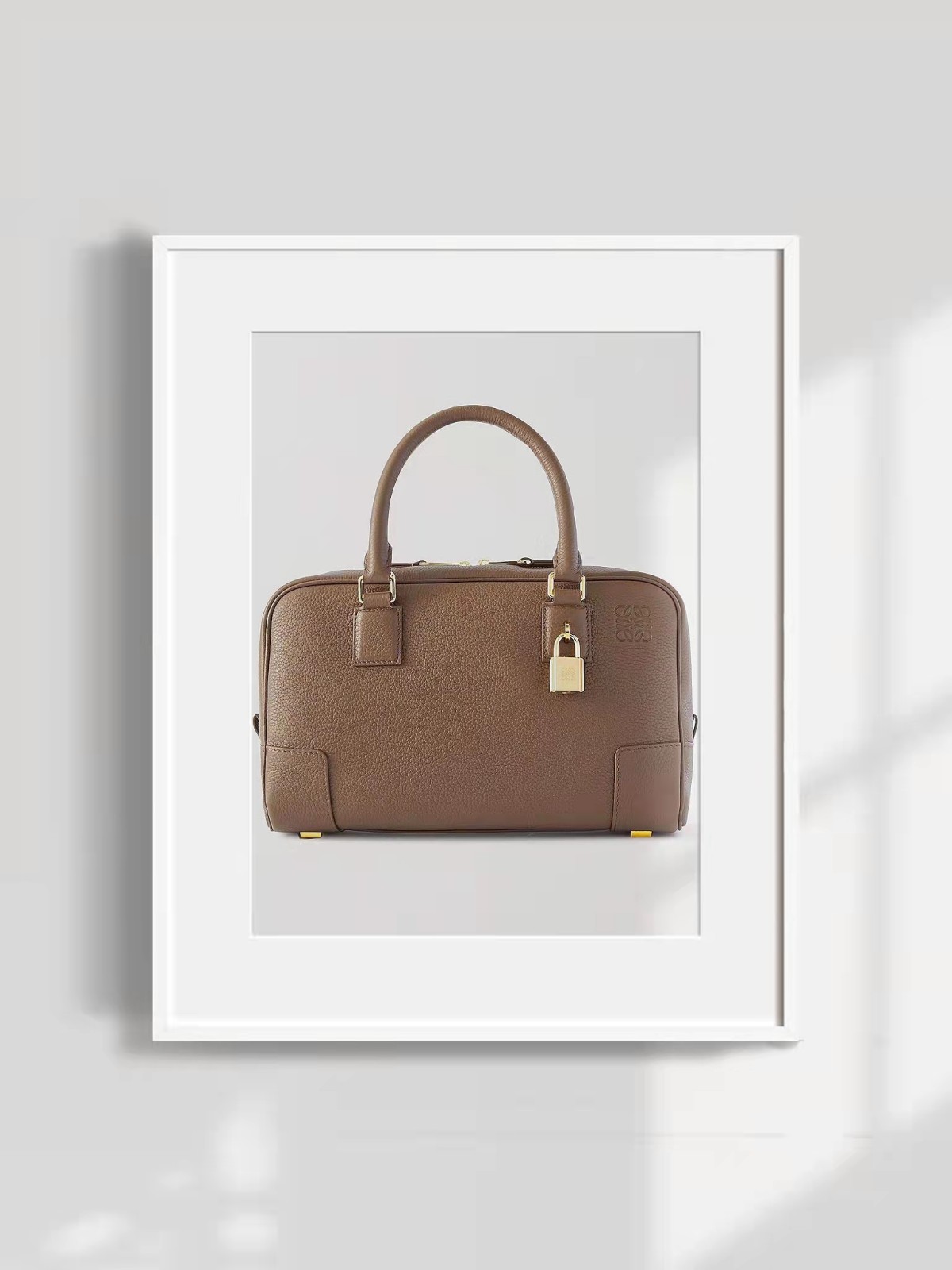 LOEWE Amazona 23 纹理皮革手提包  HK$2
