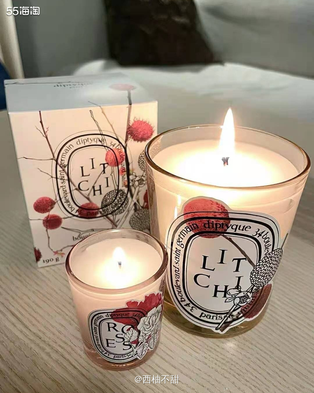 💕情人节的氛围感，怎么能少了香薰蜡烛呢？  💕Dipty