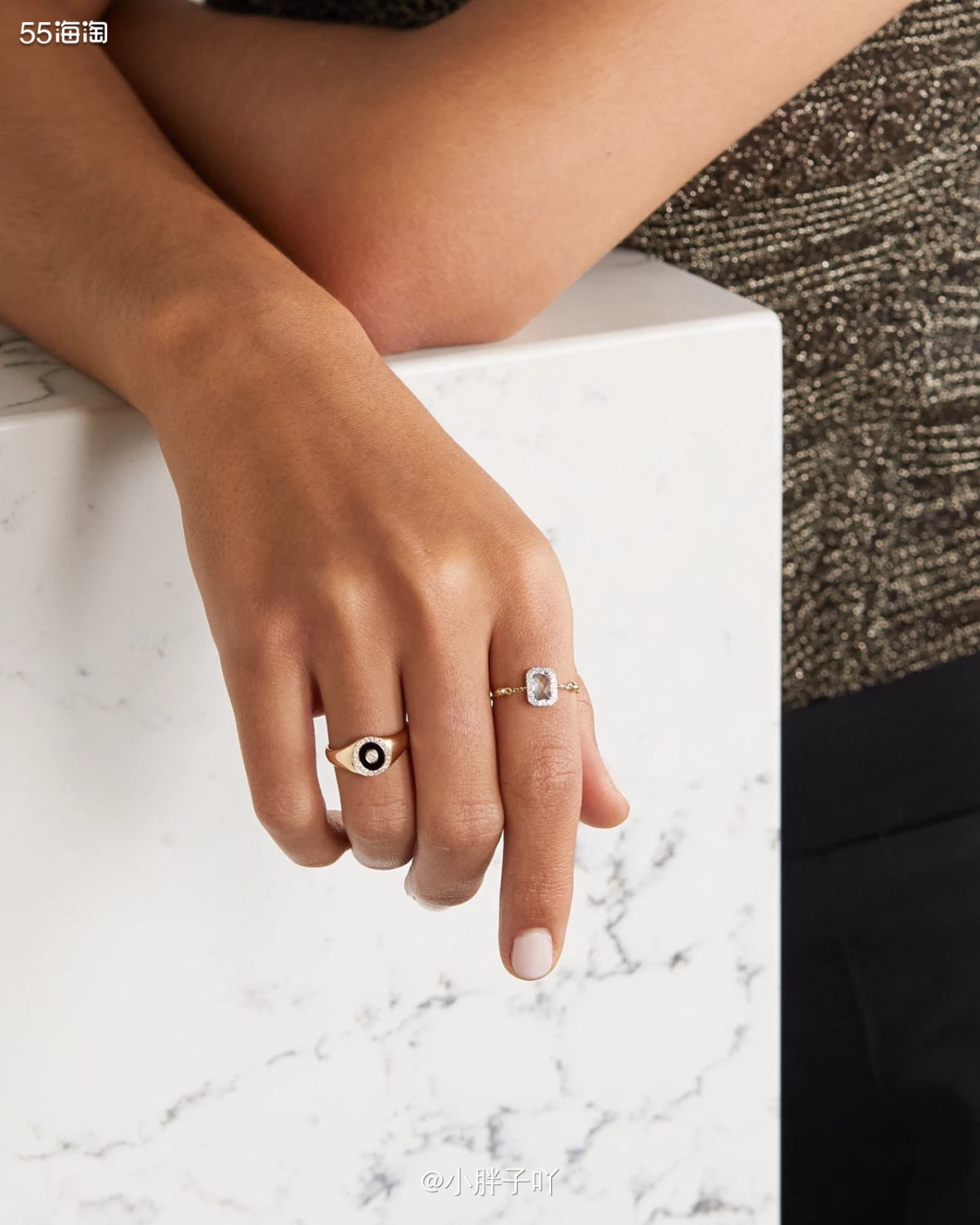 🔹种草产品： Anissa Kermiche 14K 黄金
