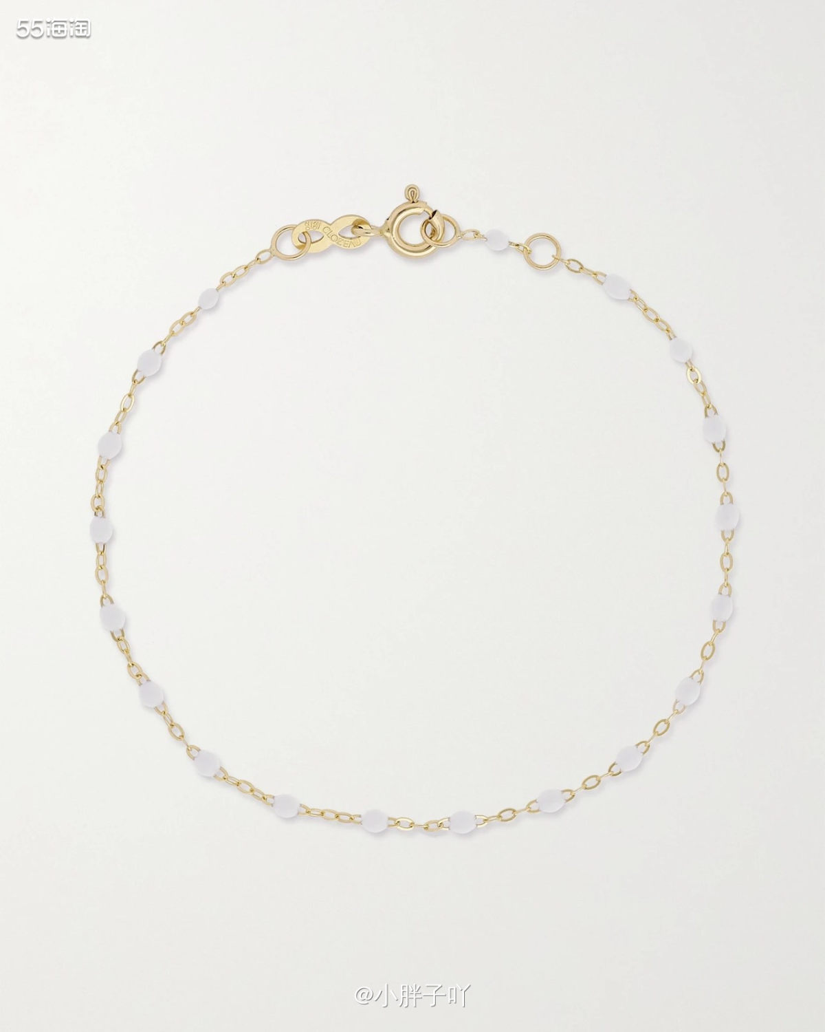 🔹种草产品：Classic Gigi 18K 黄金树脂手链
