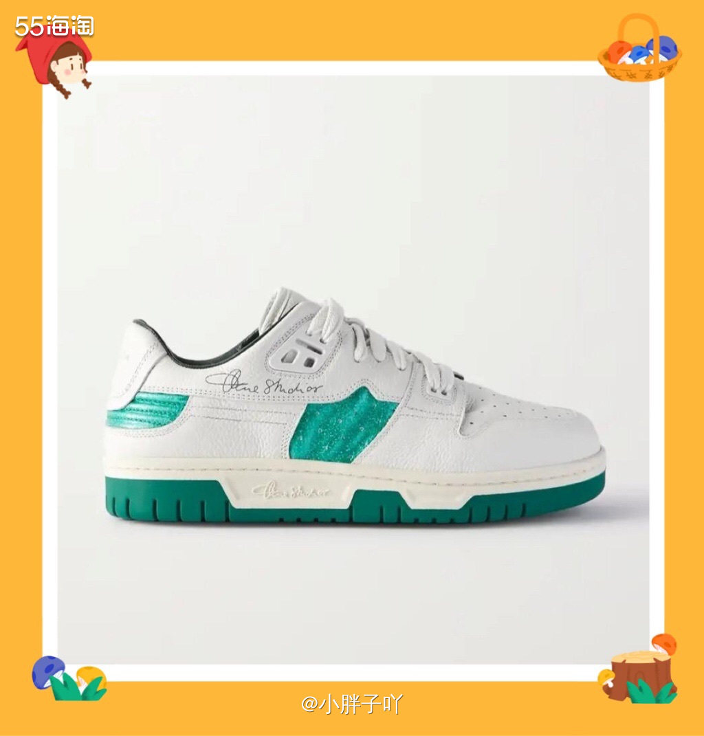 🔹种草产品： ACNE STUDIOS 品牌标志印花金属感