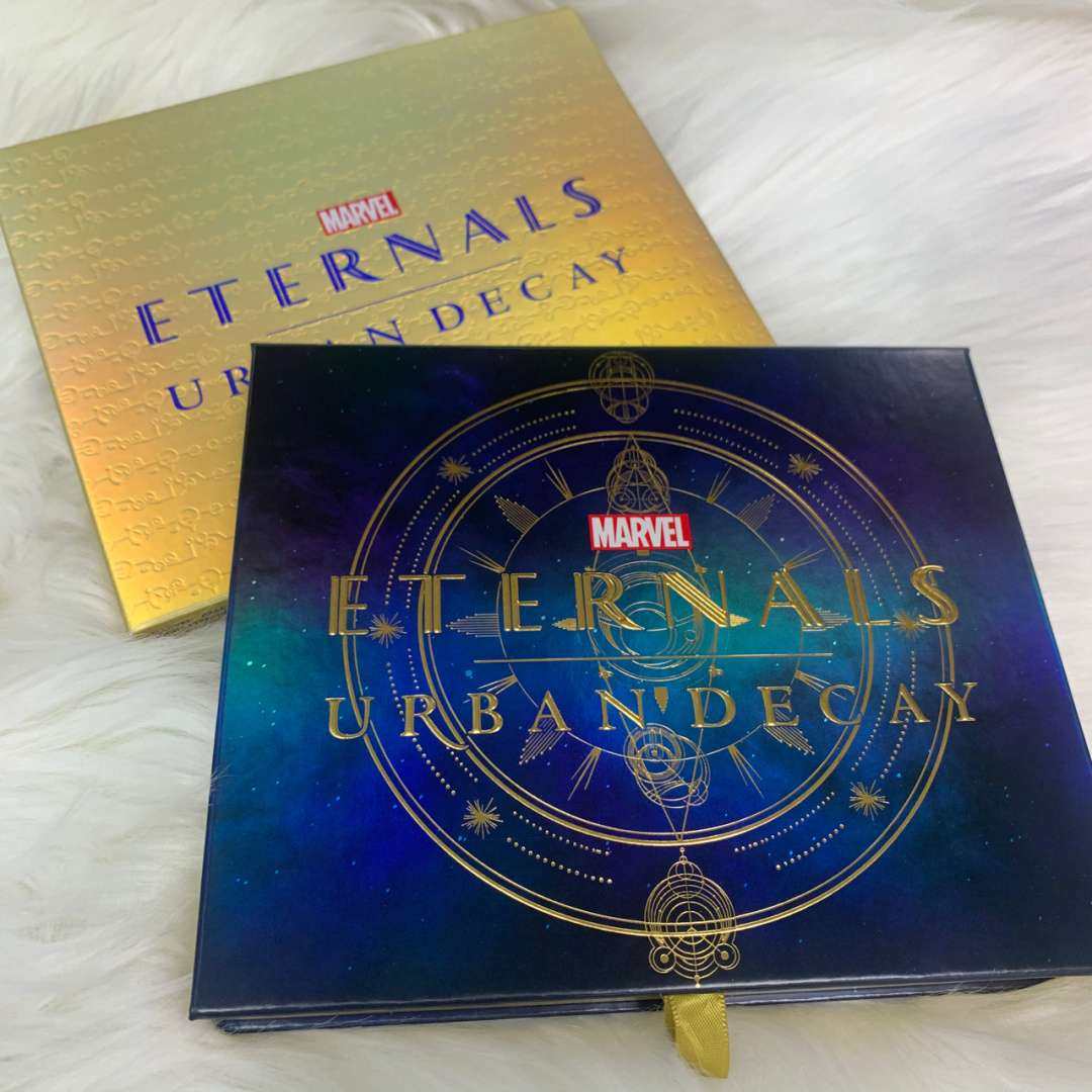 Urban Decay漫威联名的15色眼影盘，太酷了~谁没有