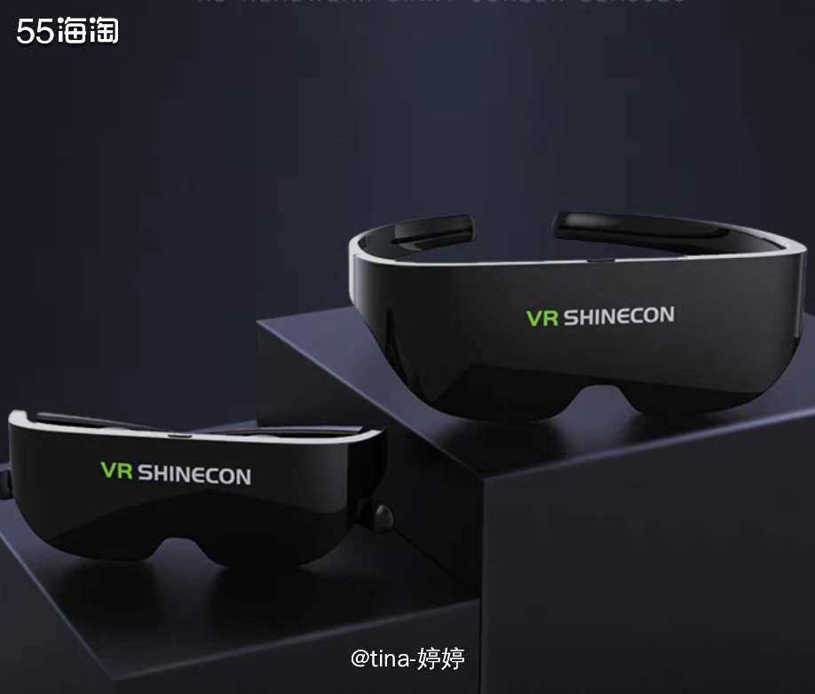 vr眼镜3d智能4k一体机ar头戴显示器  其实我是一个很喜